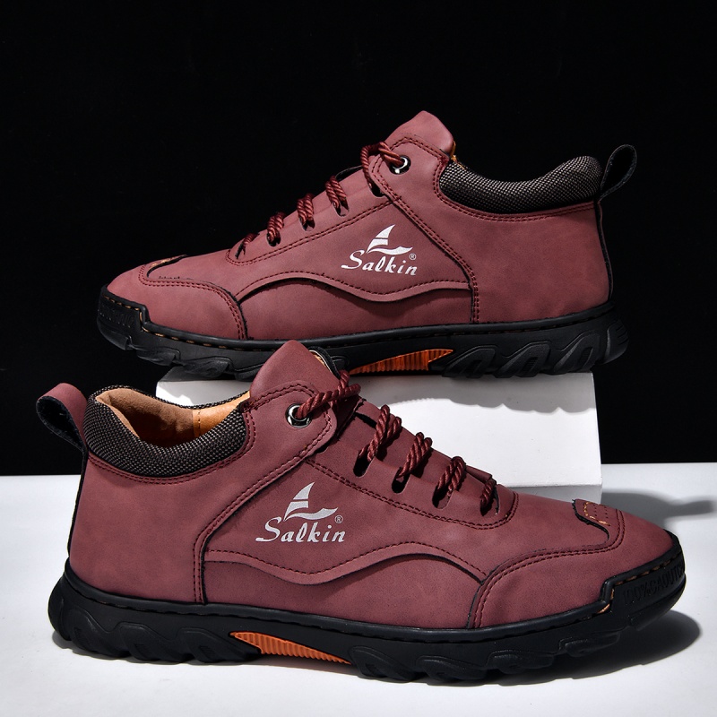 ⏰Letzter Tag: 50 % Rabatt!🔥 Hochwertige Outdoor-Schuhe für Herren aus echtem Leder – breite Zehenbox, Fußgewölbestütze, wasserdicht & rutschfest