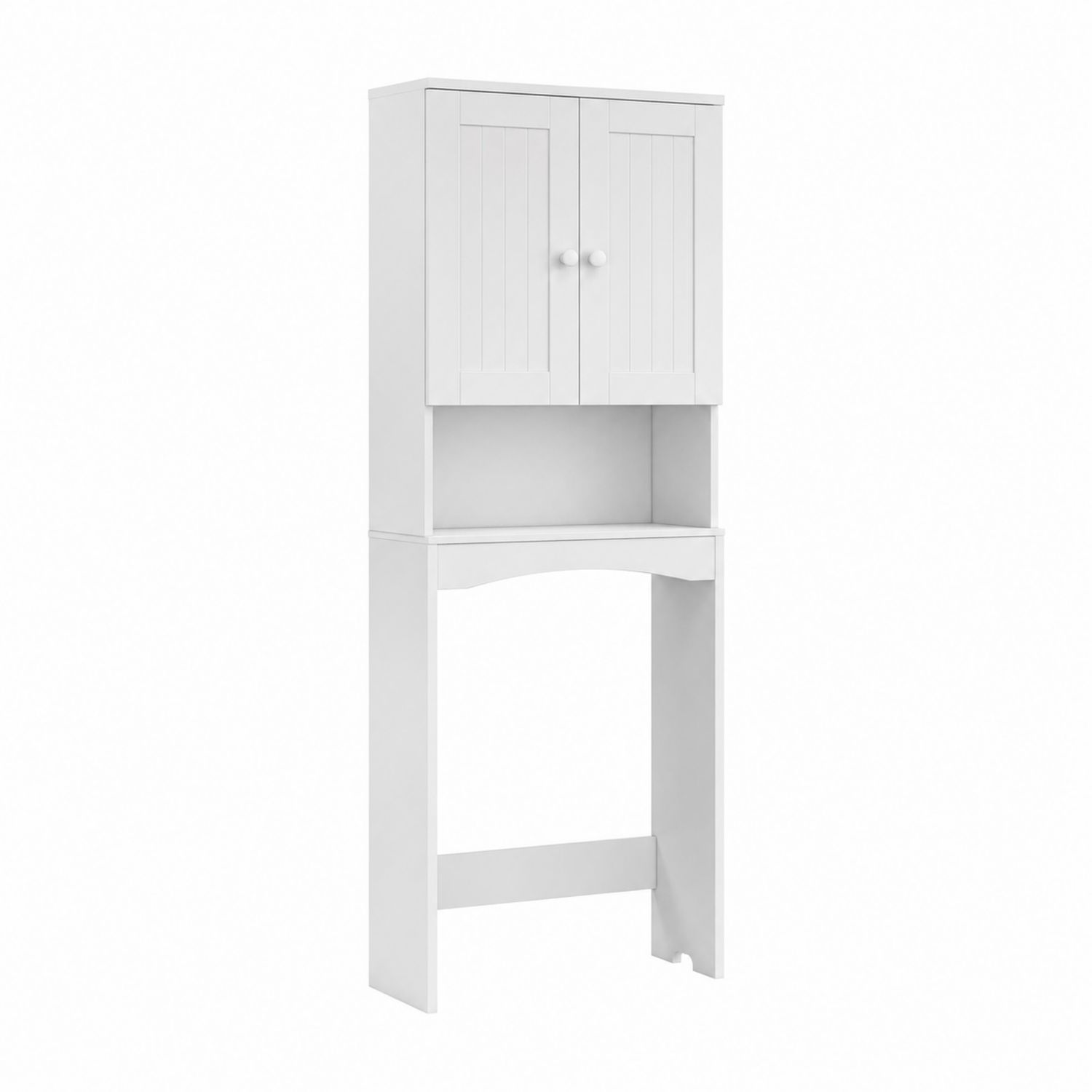 Badezimmerregal über Toilette MDF Weiß 180cm x 60cm x 30cm