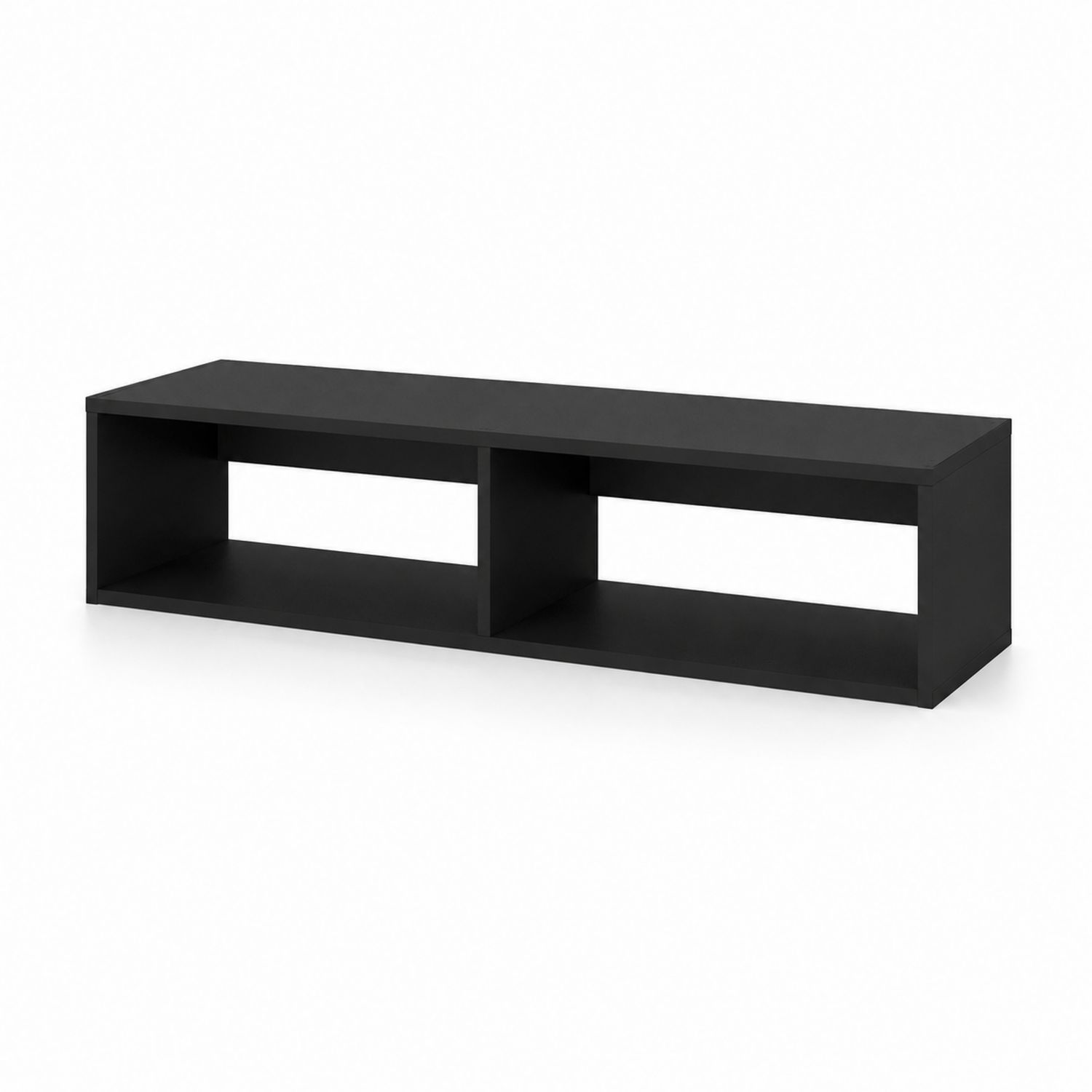 TV-Schrank Holz Schwarz