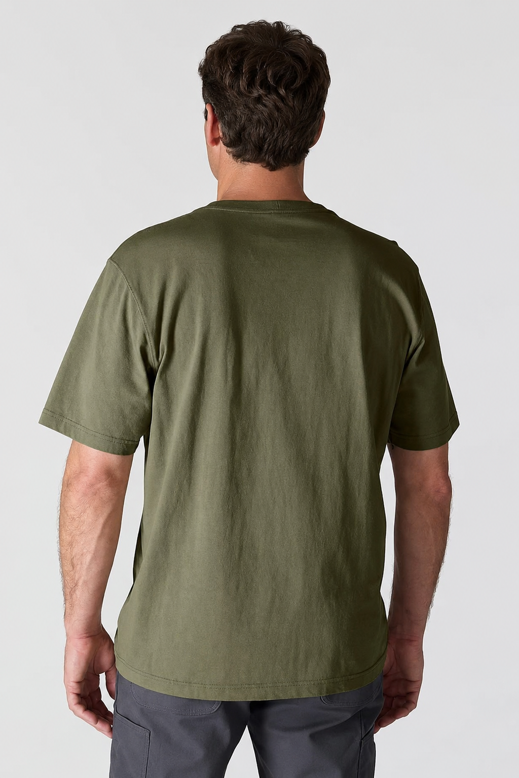 Men's Workwear Loose Fit Heavyweight Short-Sleeve Pocket T-Shirt (Also Available in Big & Tall)