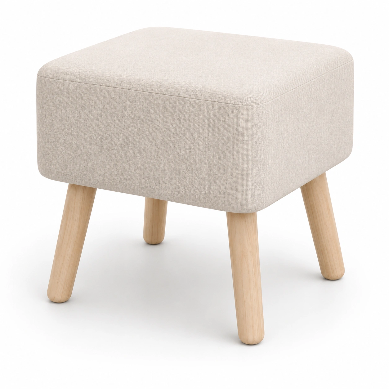 Reposapies beige de estilo minimalista-furnityx