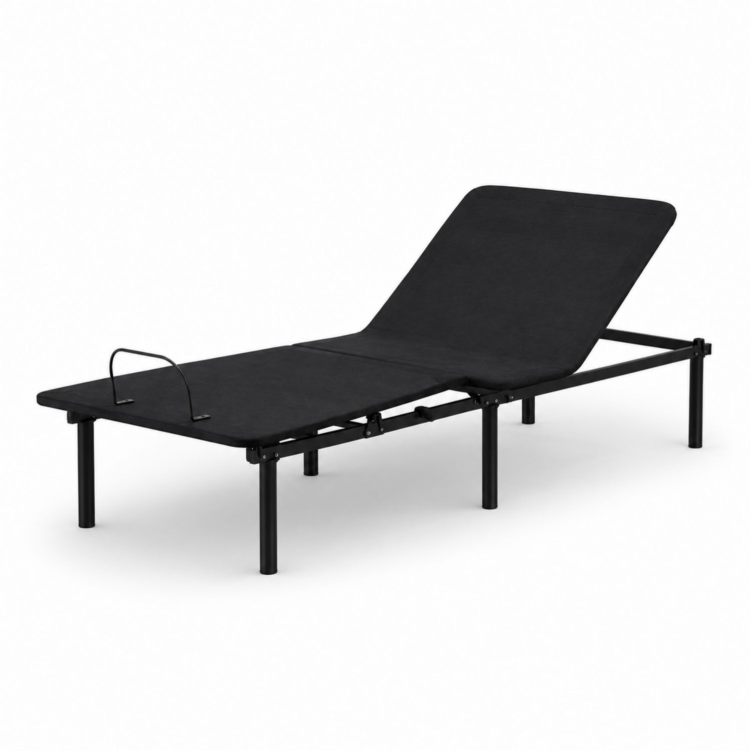 Letto regolabile in metallo nero-Valexoriano