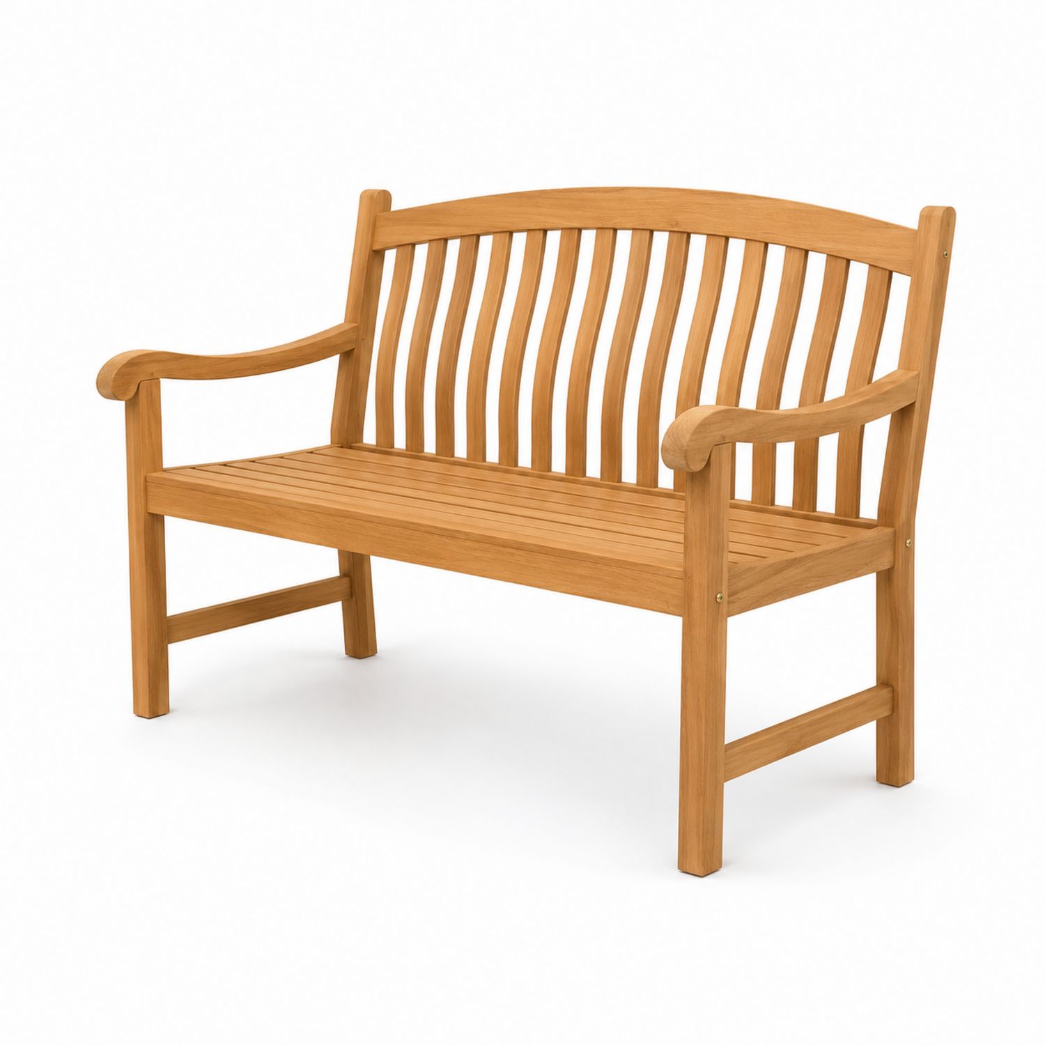 Panca da esterno in Teak 120x60x90 cm Naturale-Valexoriano