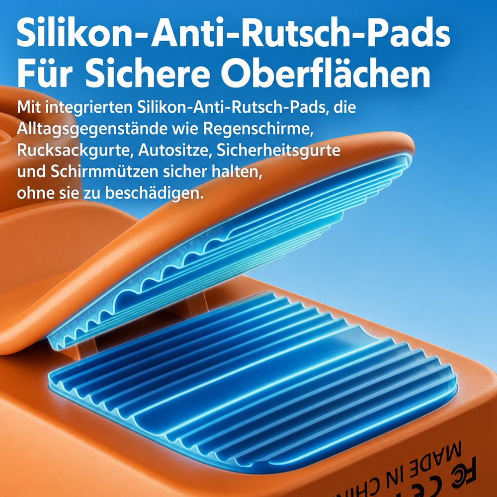 🏖️ 3000mAh USB-Clip-Ventilator – 360° Drehbar, Ultra-Portabel🌬️ | Für Reisen ✈️ Büro 💼 Kinder 👶 | Klemmen Sie Ihn Überall Fest!