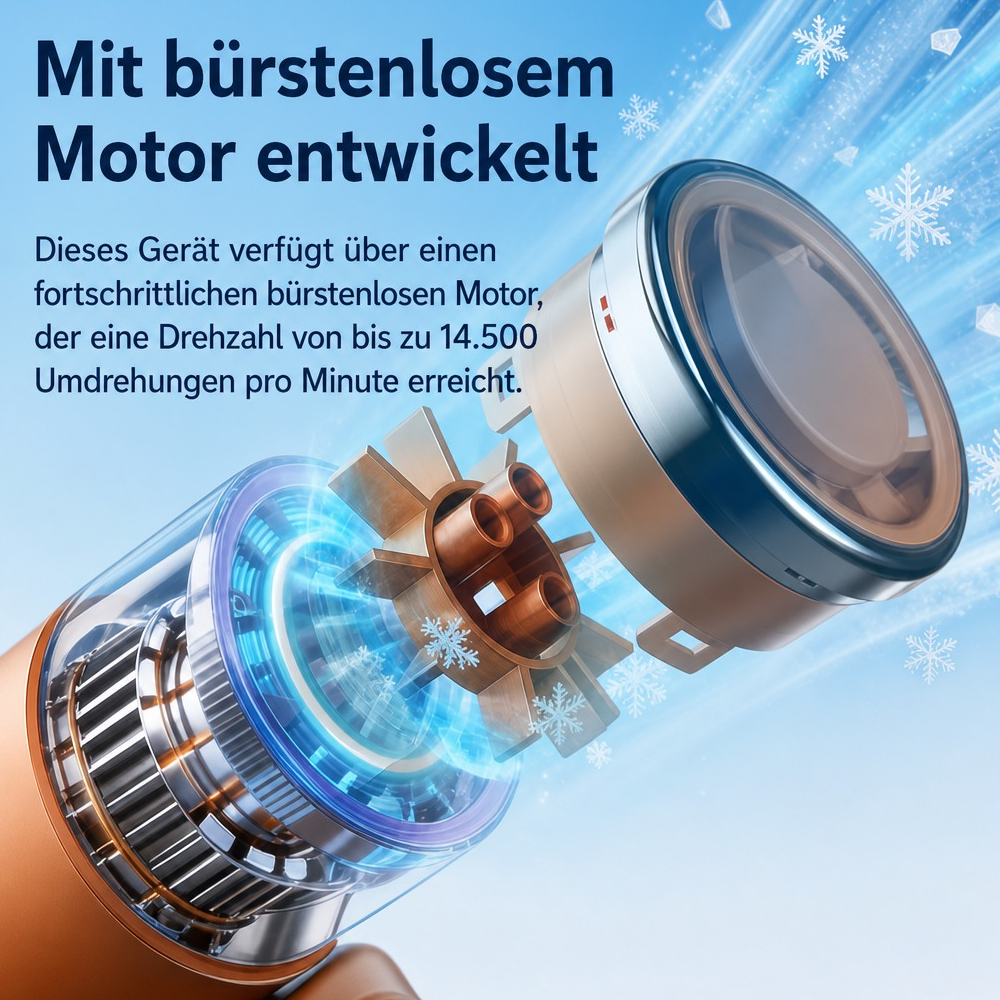 🏖️ 3000mAh USB-Clip-Ventilator – 360° Drehbar, Ultra-Portabel🌬️ | Für Reisen ✈️ Büro 💼 Kinder 👶 | Klemmen Sie Ihn Überall Fest!