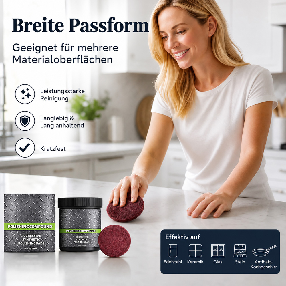 All-in-One Oberflächenpolitur mit Polierpad