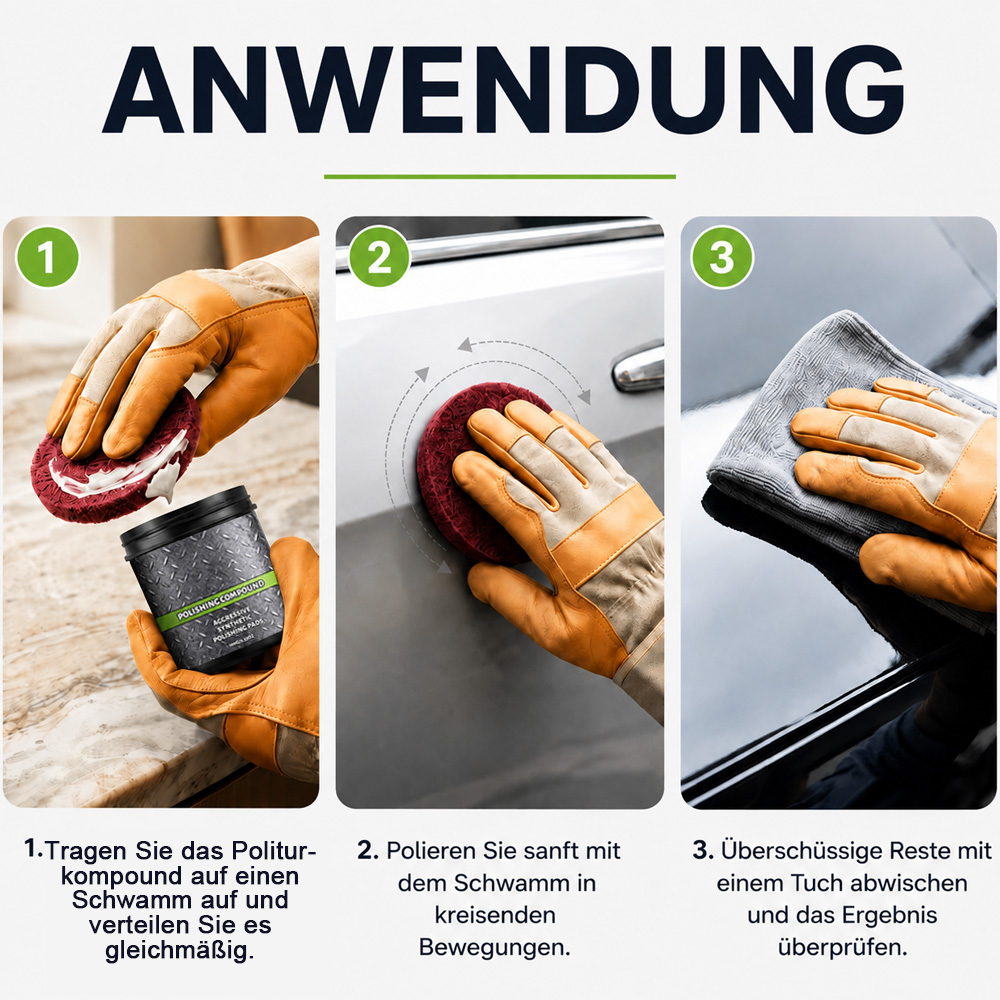All-in-One Oberflächenpolitur mit Polierpad