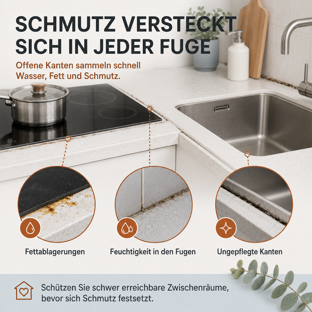 🎁🛡️ LIMITIERT: 1+1 GRATIS! ⏰ Selbstklebender Dichtstreifen für Fliesenfugen (8mm x 6m) – Wasserdicht, Schimmelresistent & Professionelles Finish ✨