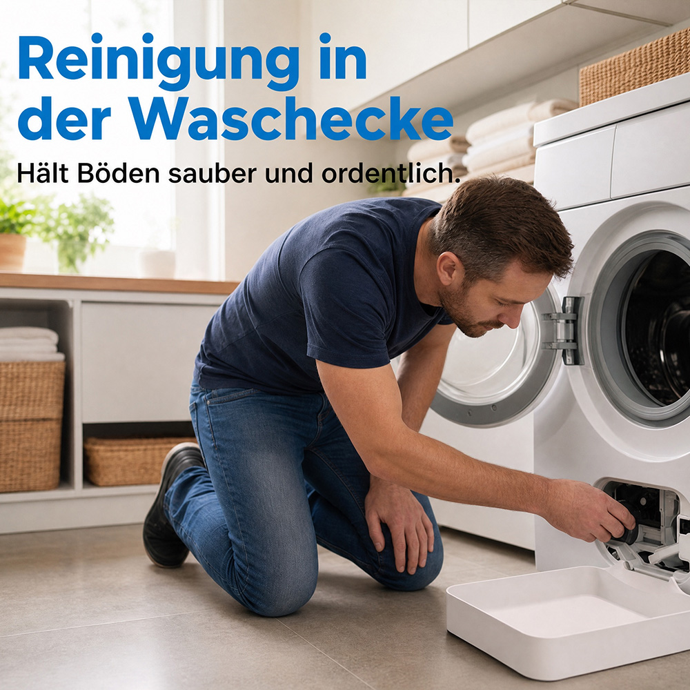Universelle Auffangwanne für Frontlader-Waschmaschinen