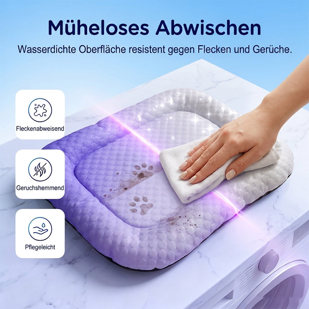 ❄️Atmungsaktive Premium-Kühlmatte für Hunde & Katzen – Kühl, weich & komfortabel🐾
