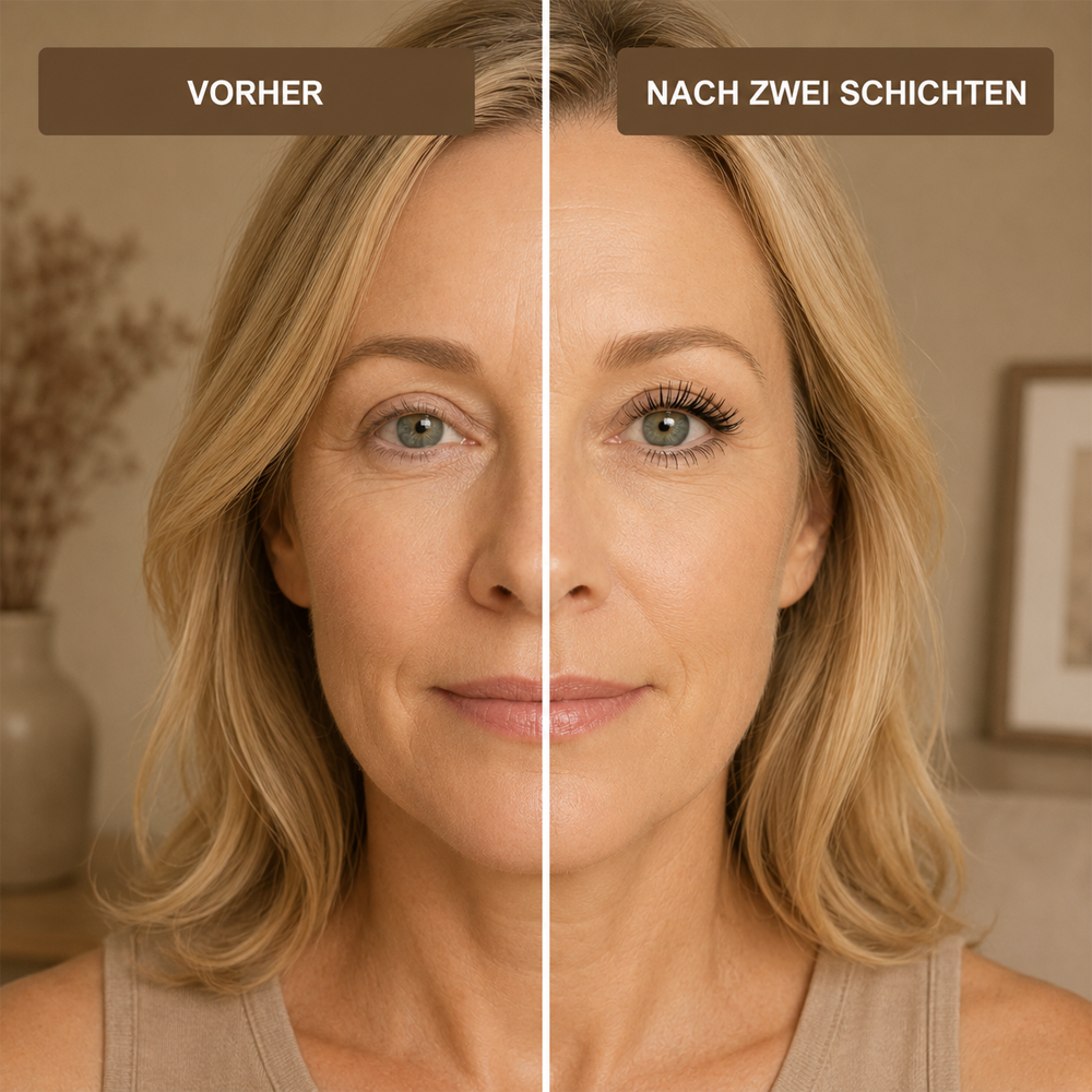 🔥Nur noch heute 50% Rabatt! Wasserfeste Mascara für Schwung & Verlängerung
