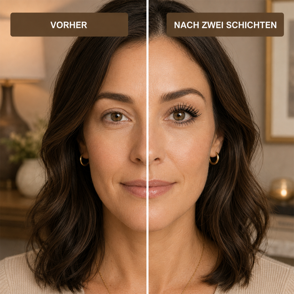 🔥Nur noch heute 50% Rabatt! Wasserfeste Mascara für Schwung & Verlängerung