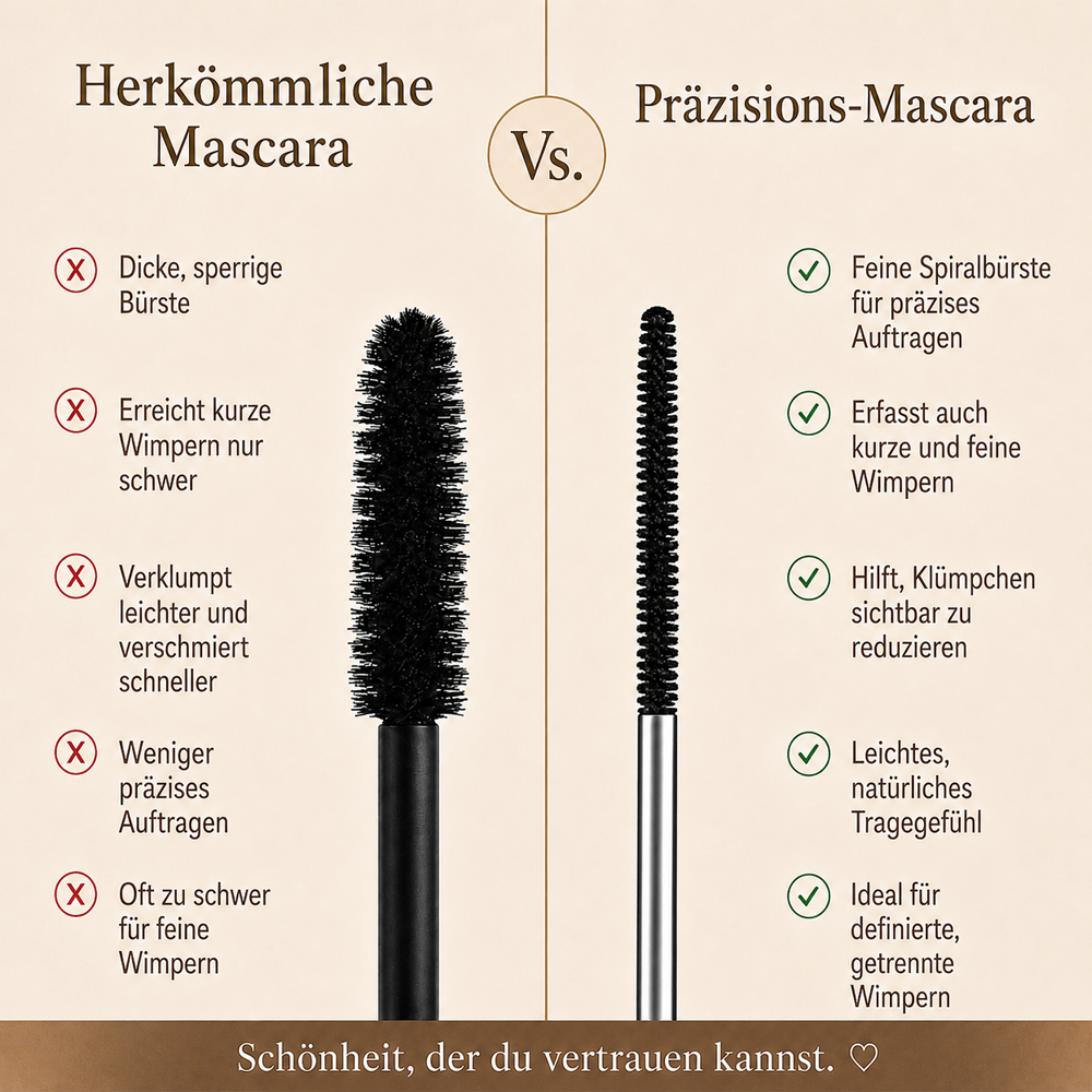 🔥Nur noch heute 50% Rabatt! Wasserfeste Mascara für Schwung & Verlängerung