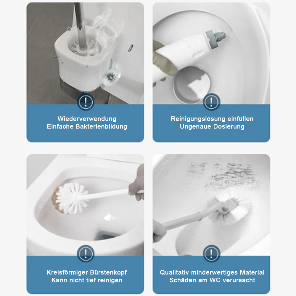🔥⏰Letzte 4 Stunden Angebot: 50 % sparen🔥Einweg-Toilettenreinigungssystem