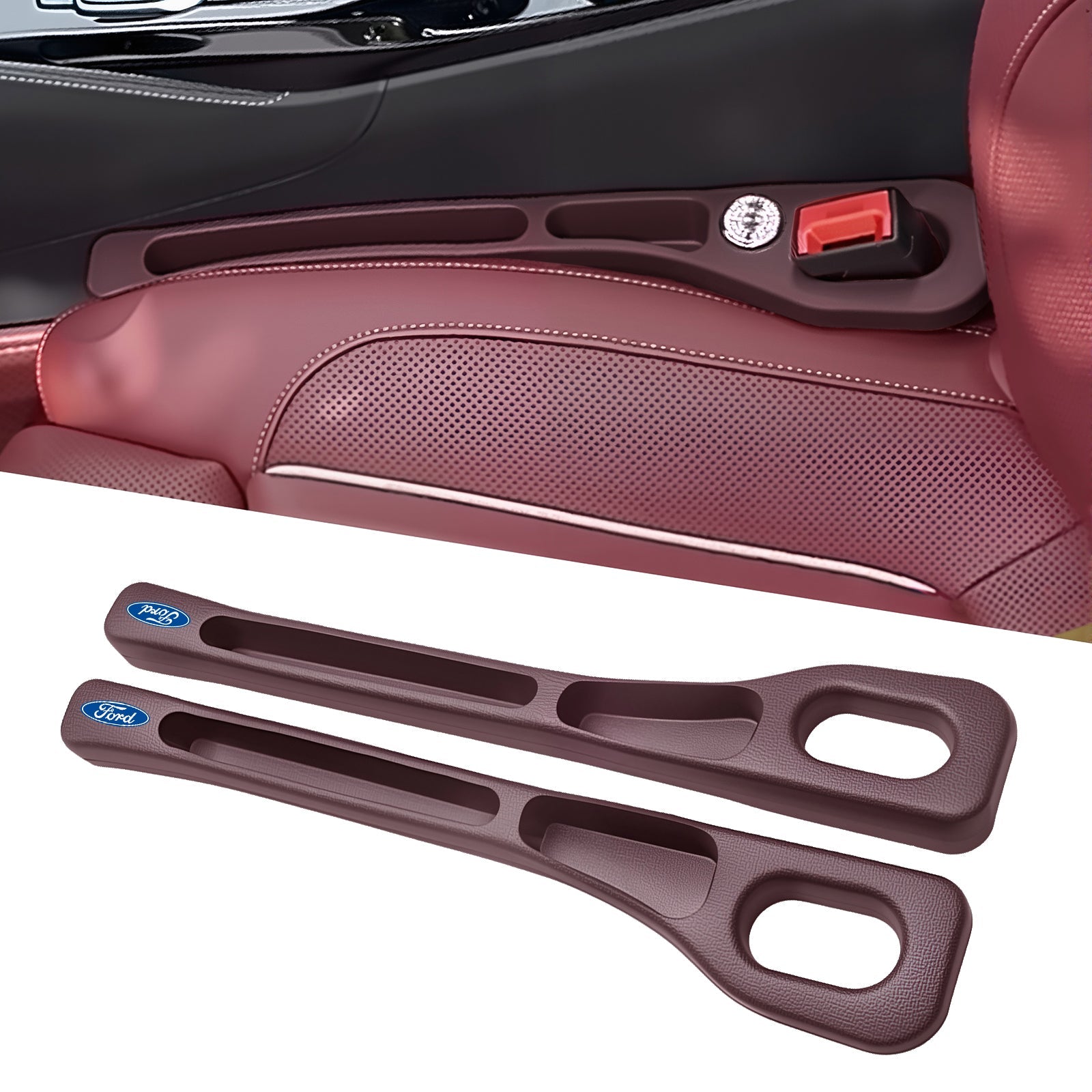🚗Nie wieder das Handy zwischen den Autositzen verlieren💺✨Universeller Sitzlücken-Füller • Organizer mit Doppel-Fach✨