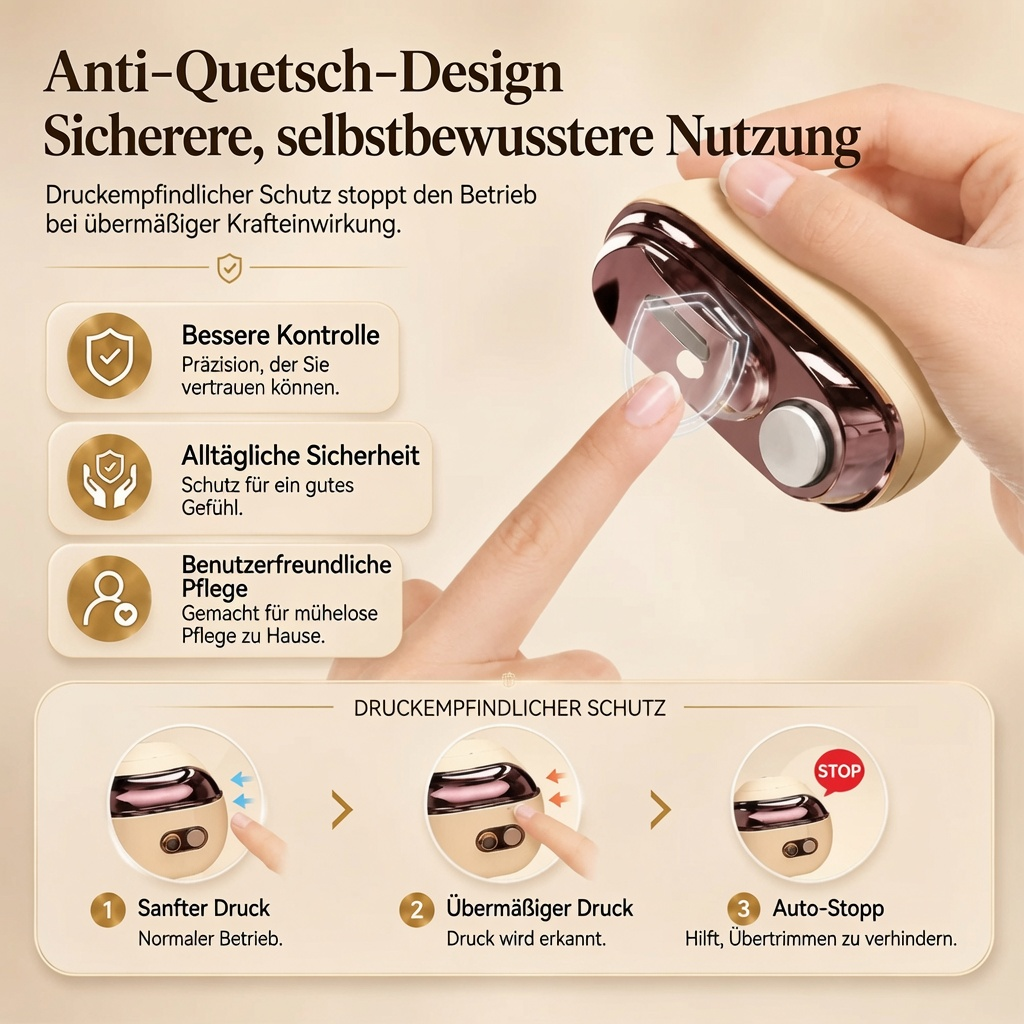 🎁NUR HEUTE: 50 % 🌟 2-in-1-Smart-Elektronagelschere & -Polierer ✂️💅 Die elektrische Nagelpflege für die ganze Familie!