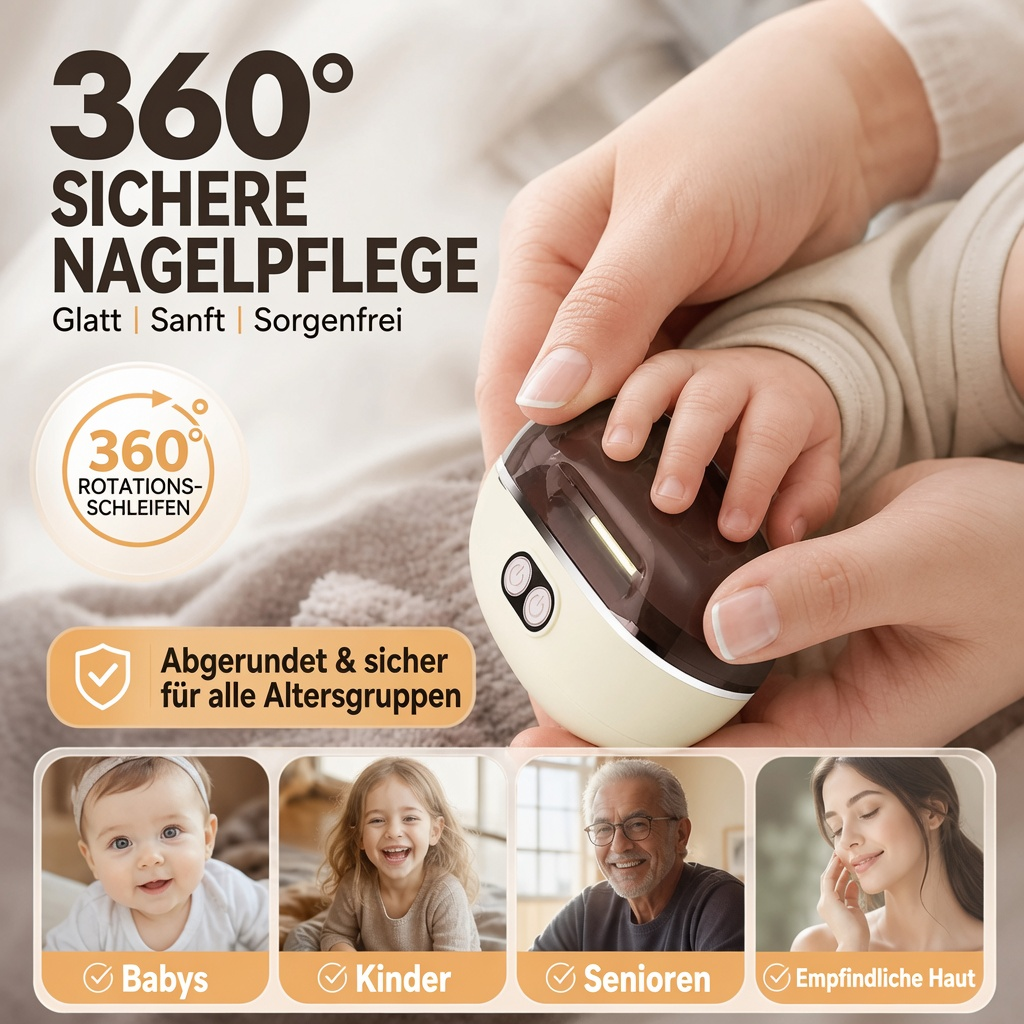 🎁NUR HEUTE: 50 % 🌟 2-in-1-Smart-Elektronagelschere & -Polierer ✂️💅 Die elektrische Nagelpflege für die ganze Familie!