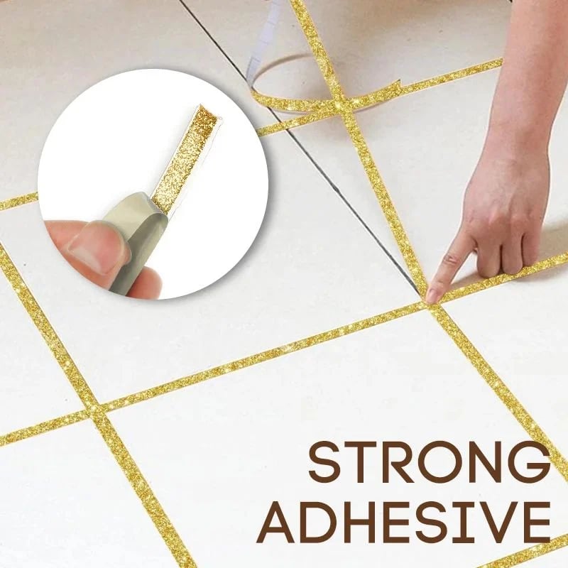 🛡️ LIMITIERT: 1+1 GRATIS! ⏰ Selbstklebender Dichtstreifen für Fliesenfugen (8mm x 6m) – Wasserdicht, Schimmelresistent & Professionelles Finish ✨