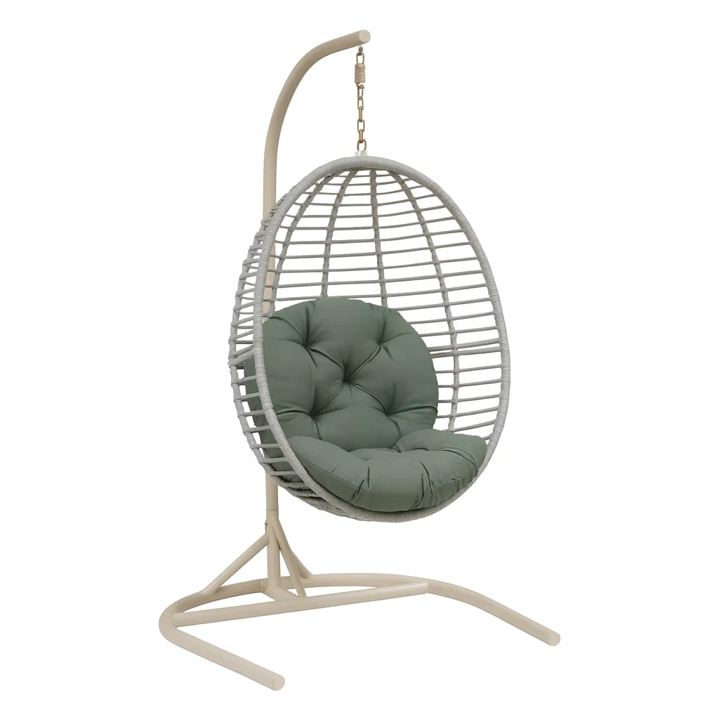 Meble ogrodowe,Fotel-wiszacy-w-ksztalcie-jaja-Furniivora