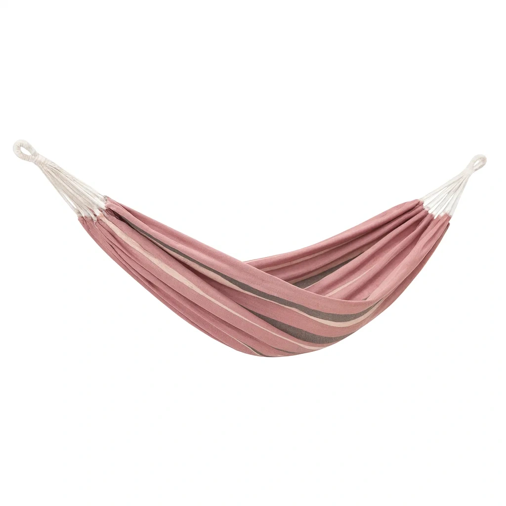 Hamak bawełniany 200x150 cm Różowy-Furniivora