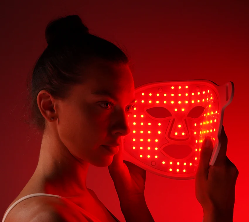 Veolumi LED-ansiktsmask – 7-färgs ljusterapi för hudvård