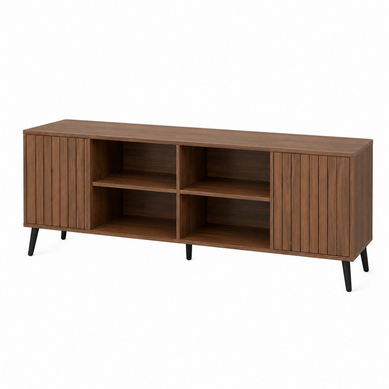 TV-Schrank aus Holz und Metall 150 x 40 x 60 cm
