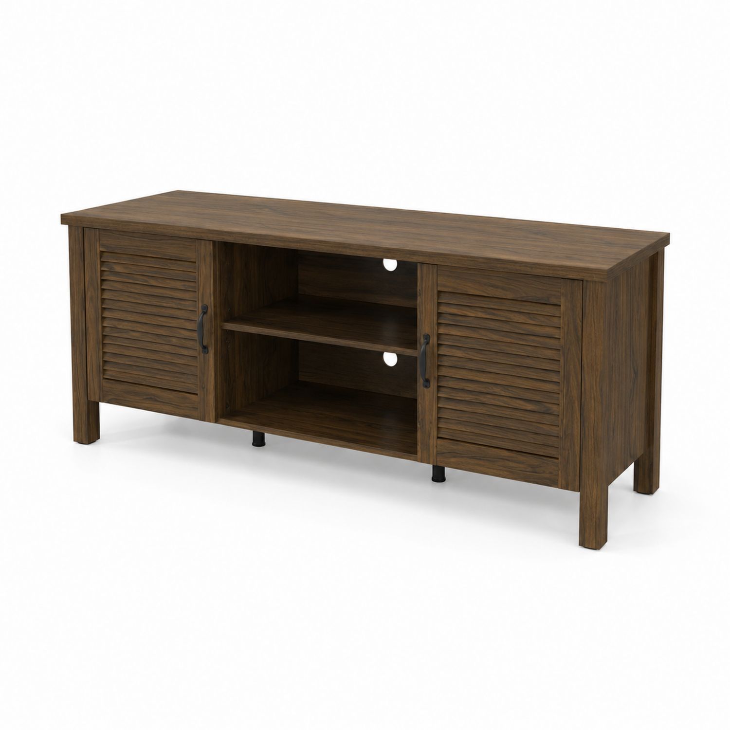 TV-Schrank aus MDF 150x40x60 cm Walnuss
