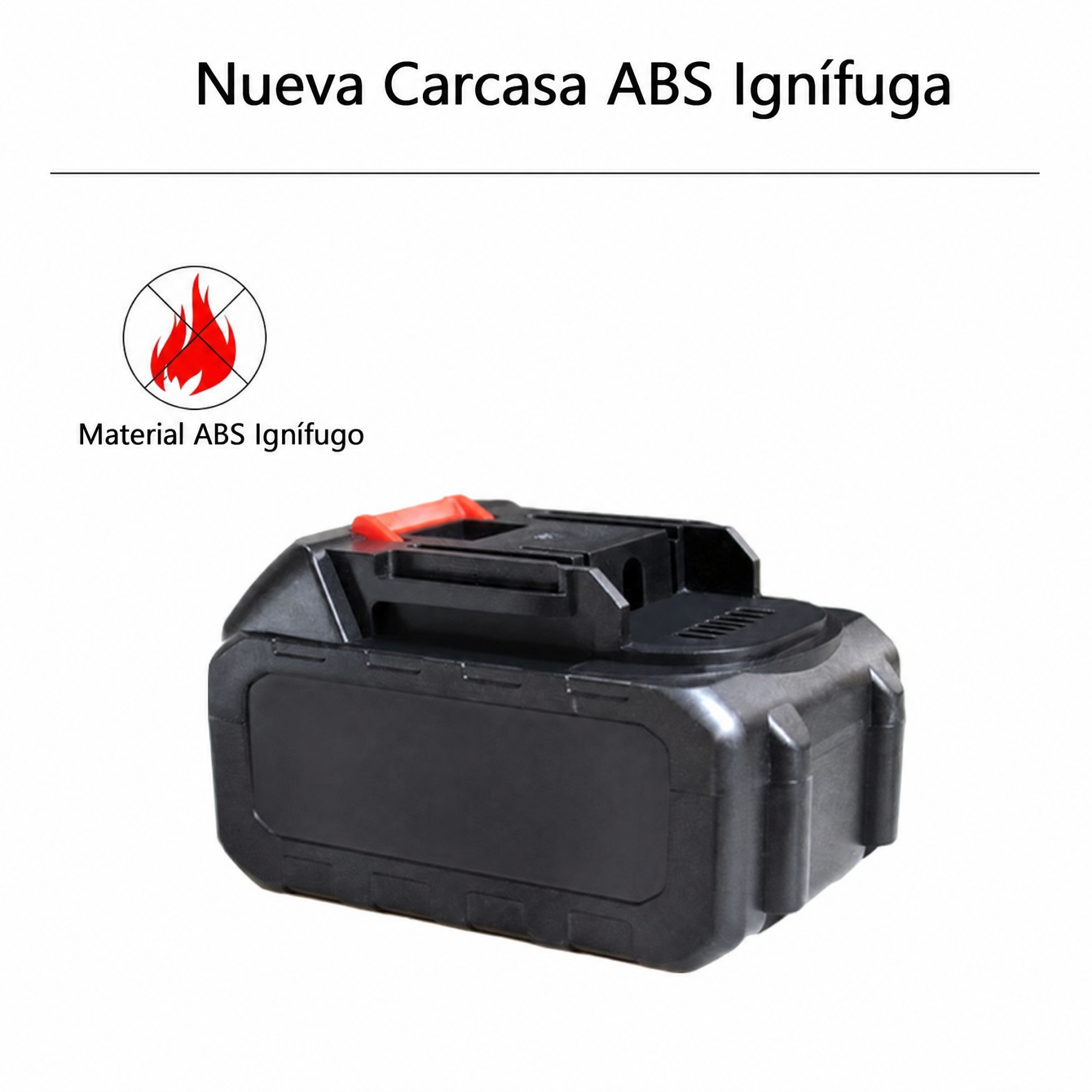 Batería de litio 21 V 4.0 Ah para motosierra eléctrica de poda y herramientas de jardinería