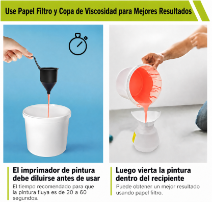 Una pistola pulverizadora de pintura inalámbrica con 2 baterías, ideal para pintar casas, muebles y cercas de forma doméstica o de bricolaje.