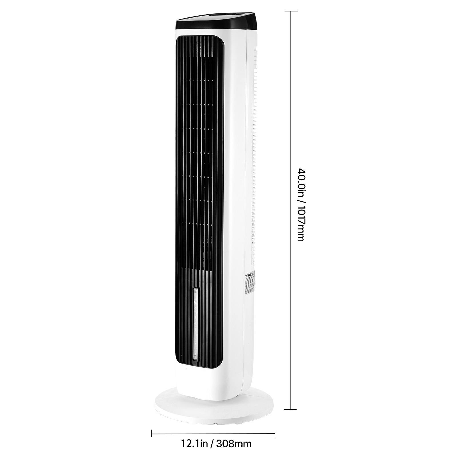 Ventilateur Tour Silencieux 70° Oscillant, 9 Vitesses, 4 Modes, Minuterie 24 h, Ventilation Puissante 23,3 Pieds/s, Ventilateur sur Pied pour Intérieur