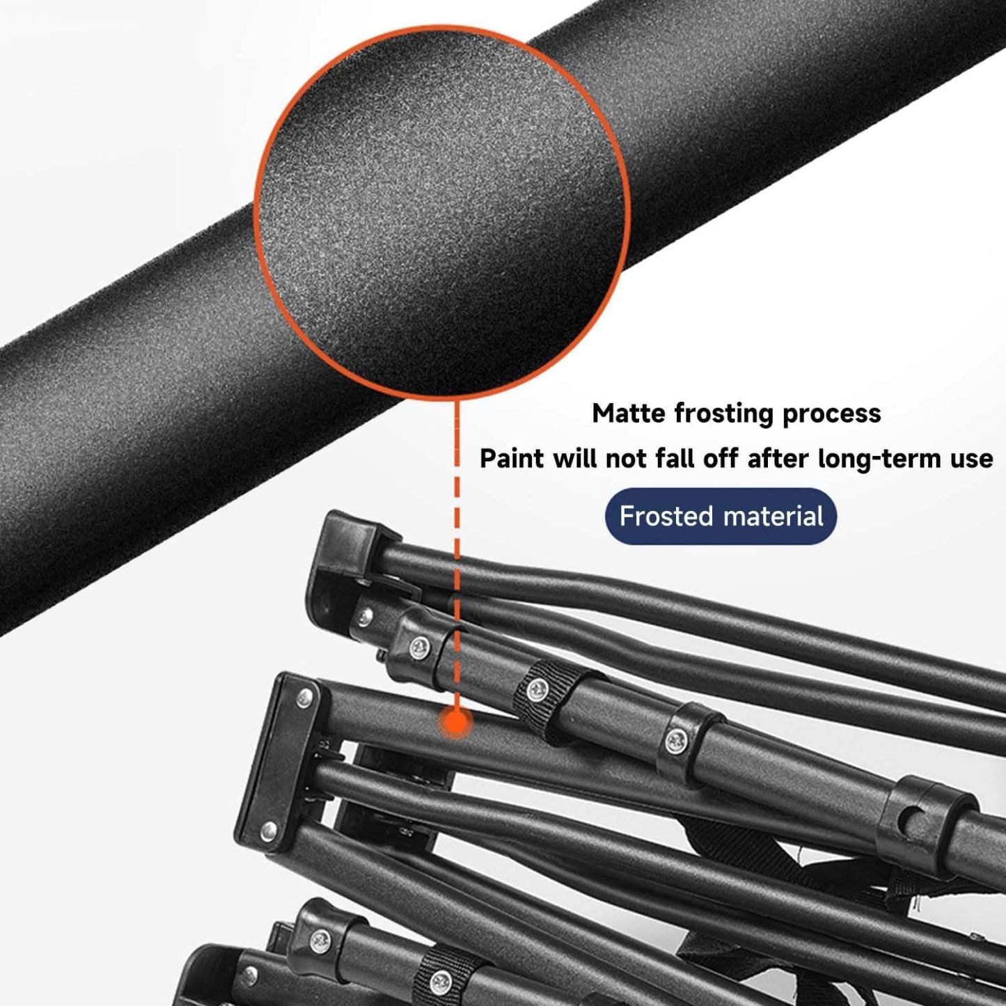 Lettino Relax Extra Large in Cotone con Poggiatesta, Struttura Robusta e Portatile, per Casa, Ufficio e Campeggio