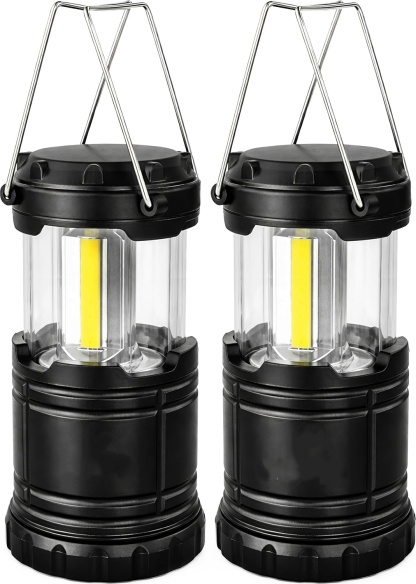Linterna LED Portátil para Camping | Plegable y a Batería