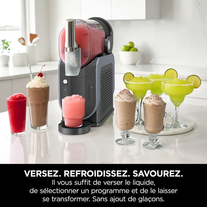 Machine à Boissons Glacées 2,5 L – Granités, Frappés et Milkshakes en 30 Min