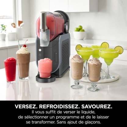 Machine à Boissons Glacées 2,5 L – Granités, Frappés et Milkshakes en 30 Min
