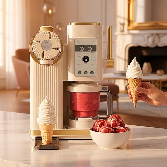 Gelatiera Soft Serve – Macchina per Gelato, Sorbetti e Frozen Yogurt