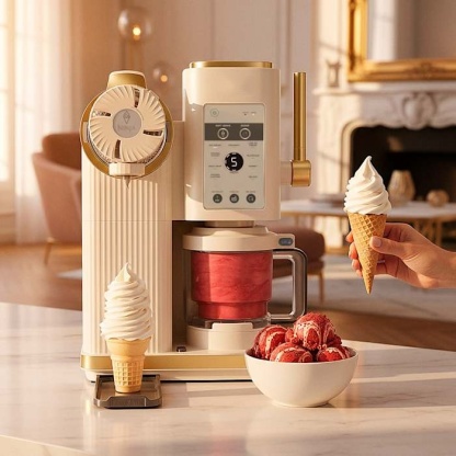 Gelatiera Soft Serve – Macchina per Gelato, Sorbetti e Frozen Yogurt