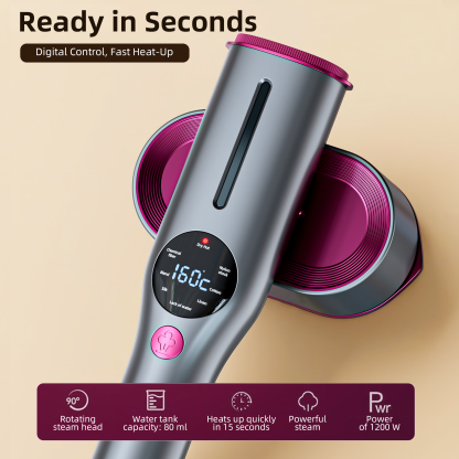 Défroisseur Vapeur 2 en 1 1200W – Chauffe en 5 s, 7 Modes, Écran LED, Utilisation Verticale et à Plat