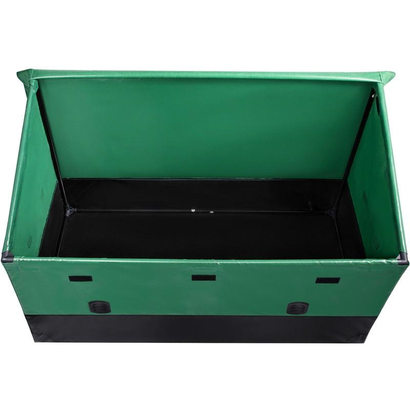 Coffre de Rangement Extérieur 100/150/230 Gallons – Étanche, Cadre Galvanisé, Résistant aux Intempéries