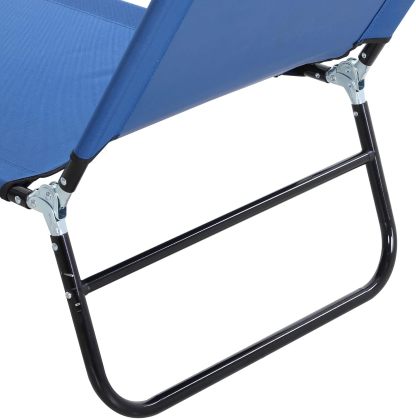 Pack de 3 Tumbonas Plegables Reclinables | Tela Oxford Resistente, Ideales para Playa, Piscina y Jardín