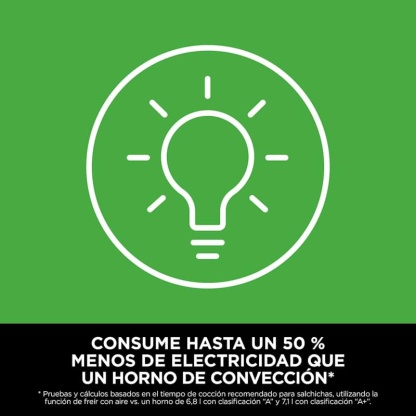 Freidora de Aire Portátil de Cristal 4 en 1 | Incluye 2 Recipientes con Tapa, Cocina Saludable y Compacta