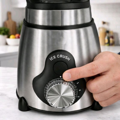 Licuadora 1000W | 6 Aspas de Acero Inoxidable, 4500 RPM, Ideal para Batidos y Smoothies