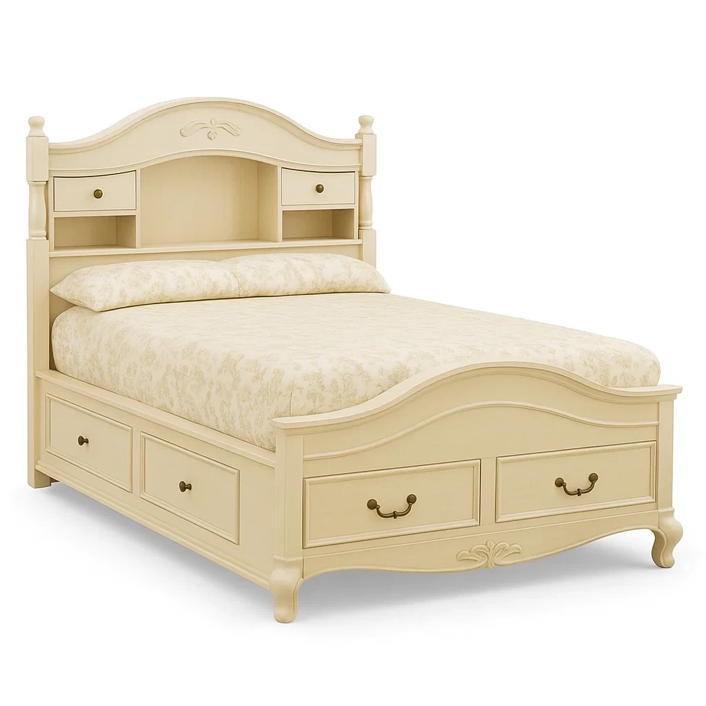 Bett mit Bettkasten