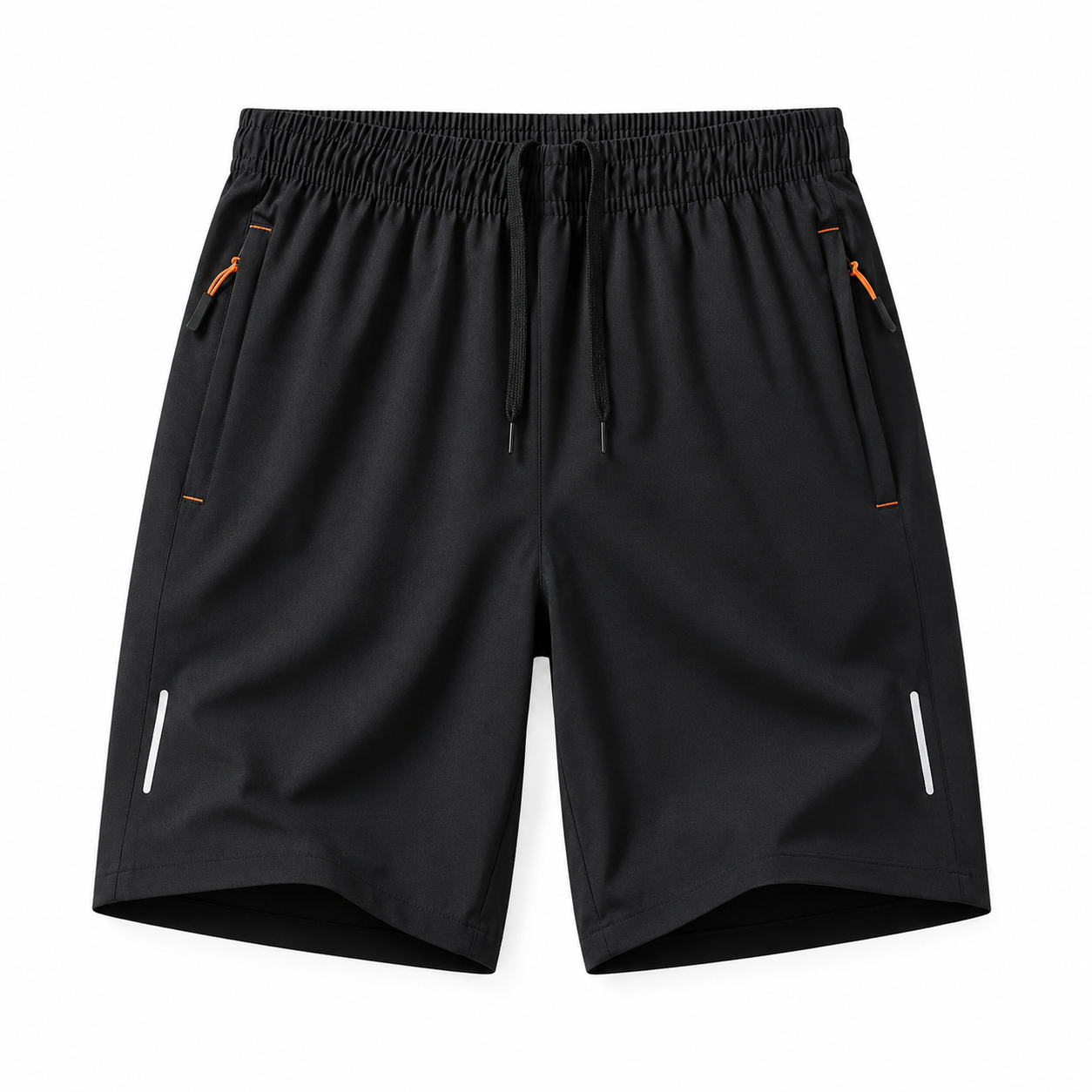 Mr.Pink,Men's 5-Pack Quick-Dry Slim-Fit Solid Color Athleisure Athletic Shorts, Breathable Mens Bottoms with Zippered Pockets, Drawstring Waist, Multi-Size, Suitable for Gym & Outdoor Wear