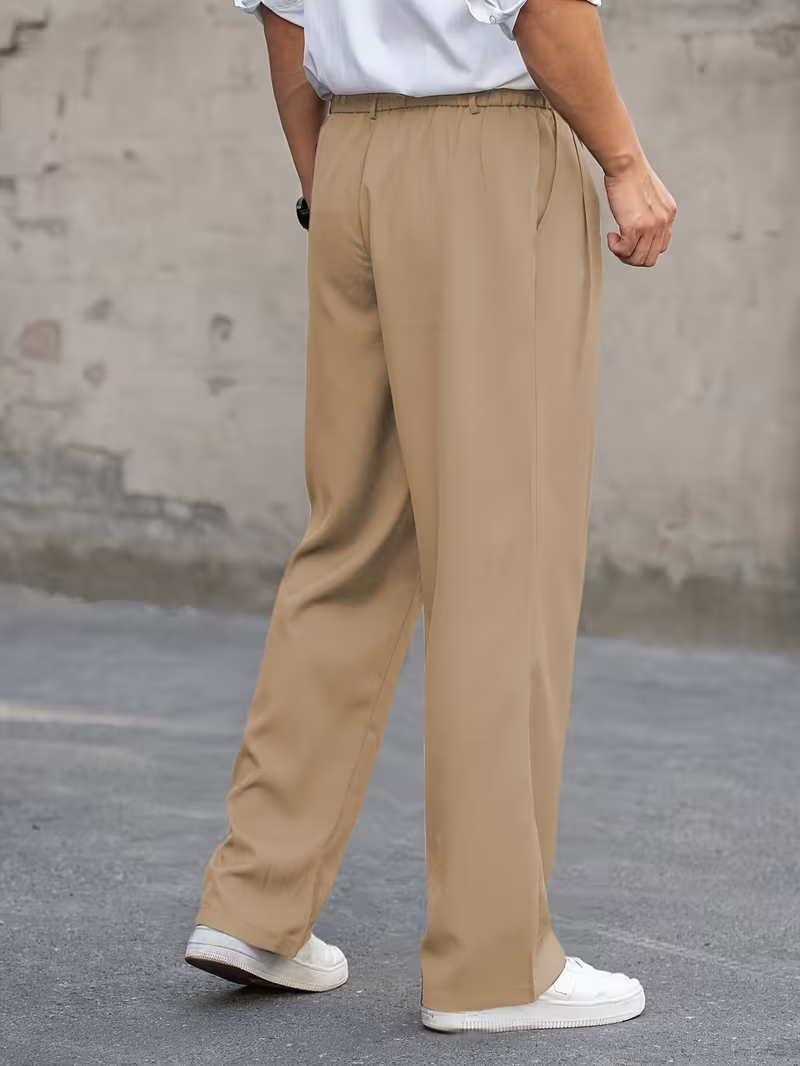 Men's Casual Loose-Fit Pants Set image 12