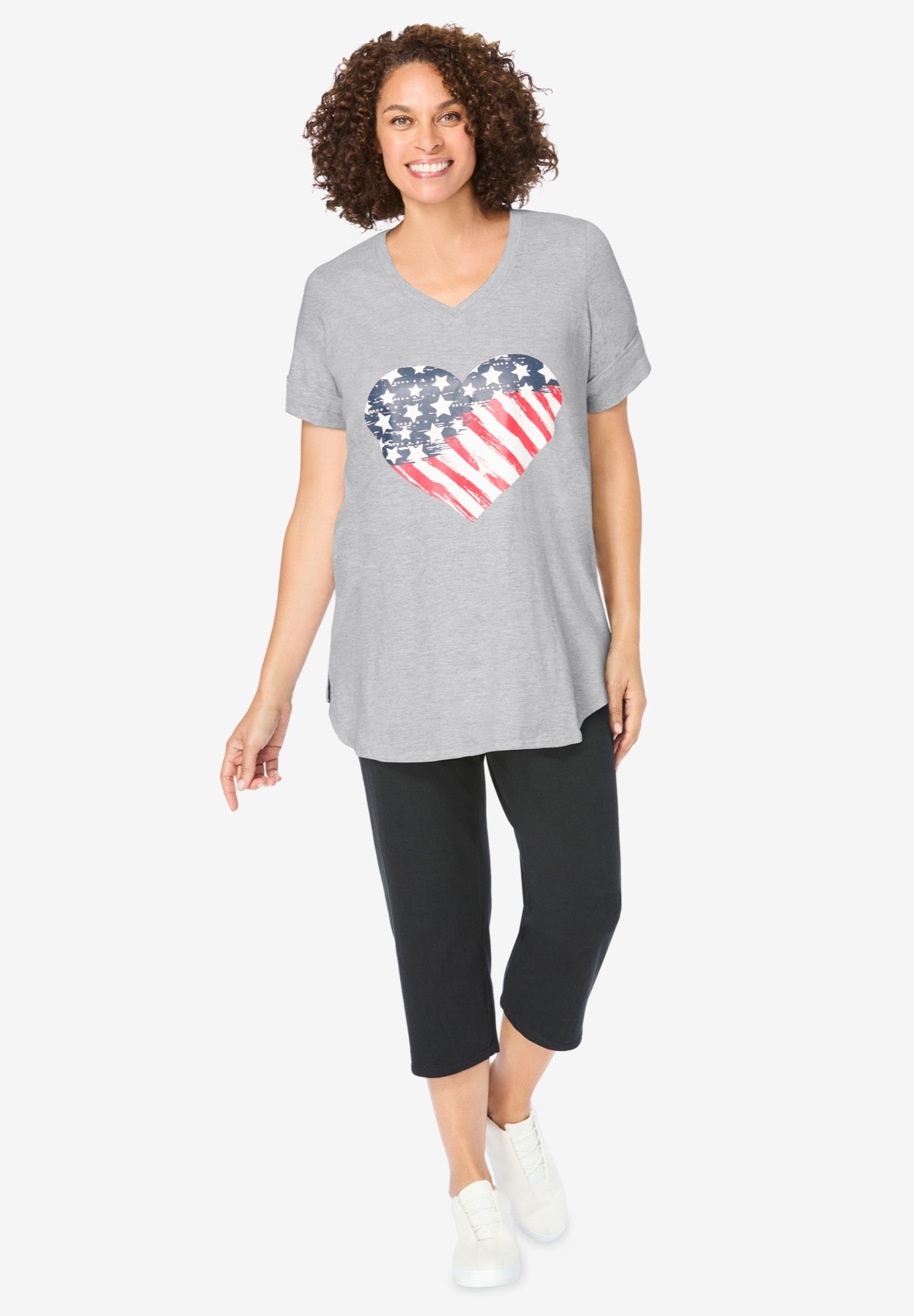 🔥4/8/11 Sets Multi-Pack V-Neck Tunic & Capri Set