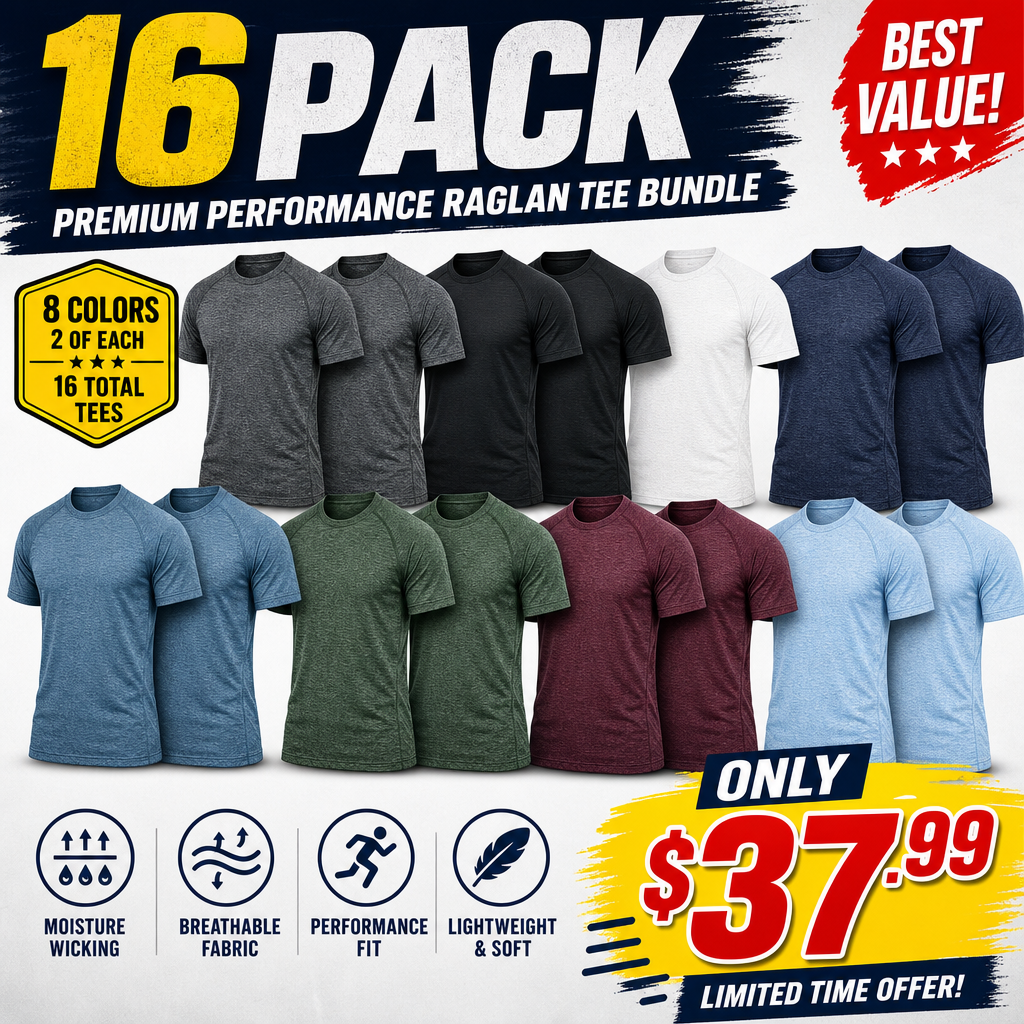 Mixed 16-Pack performance tee promo image