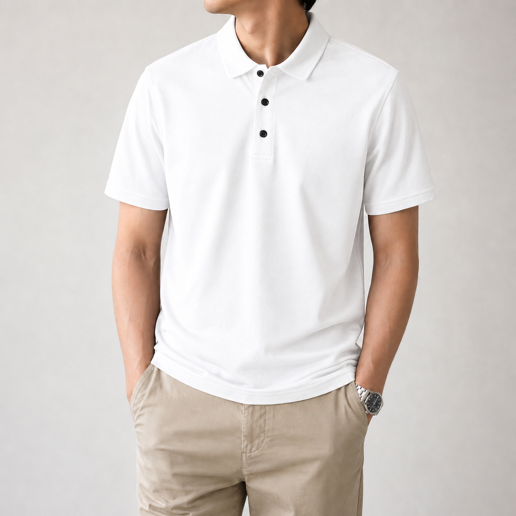 Clean White front view