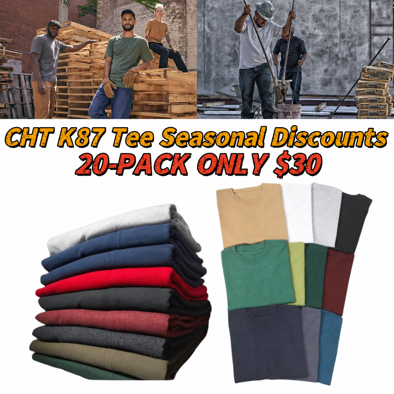🔥Last Day Promotion! Men's Loose Fit Heavyweight Short-Sleeve Pocket T-Shirt (Also Available in Big & Tall)