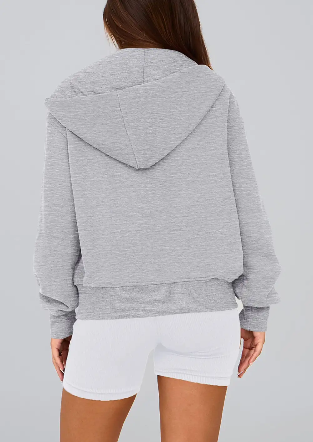 Hoodies ForWomen Sweatshirt Zip Up HoodieFall Fashion Trendy Long SleeveJackets Winter Clothing Outfits