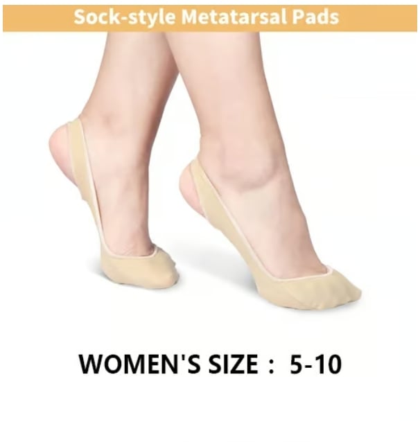 Sock-Style Ball of FootCushions for Women